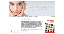 Desktop Screenshot of naturallyhealthyskin.org